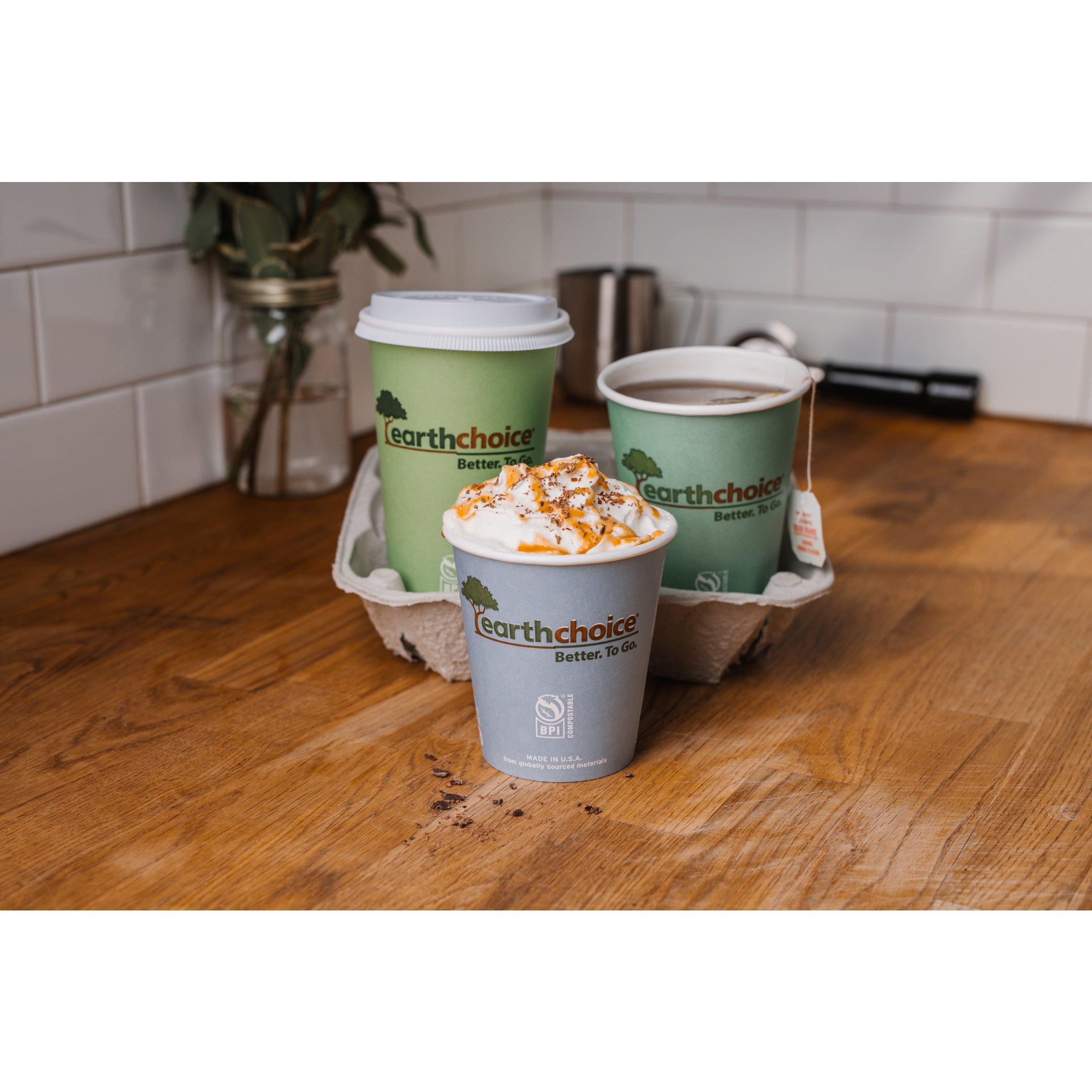 4 Cup Carry Tray