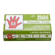 Gloves Latex Medium Powdwer Free