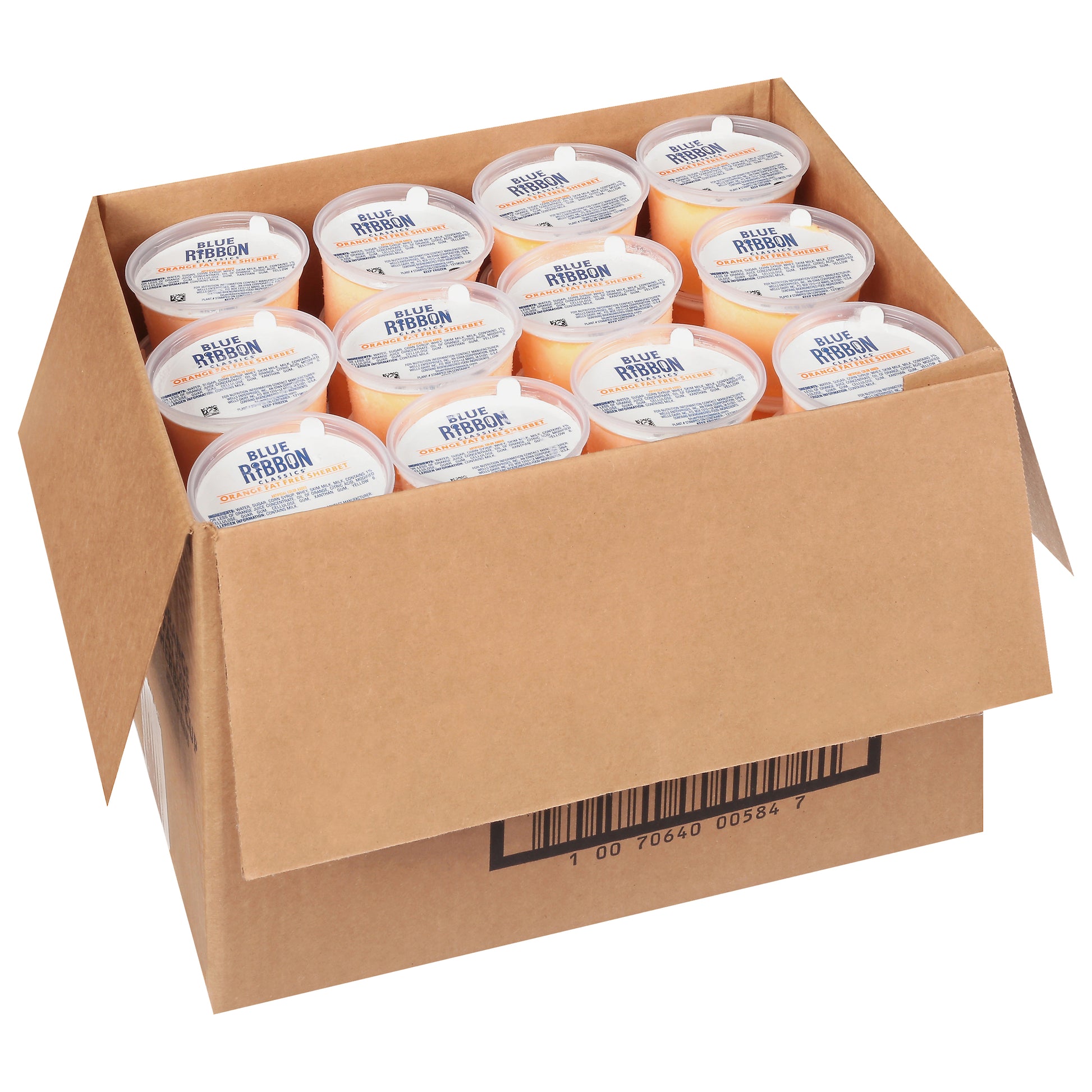 Orange Sherbet Cup