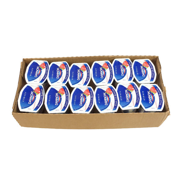 Blueberry Fruit On The Bottom Yogurt