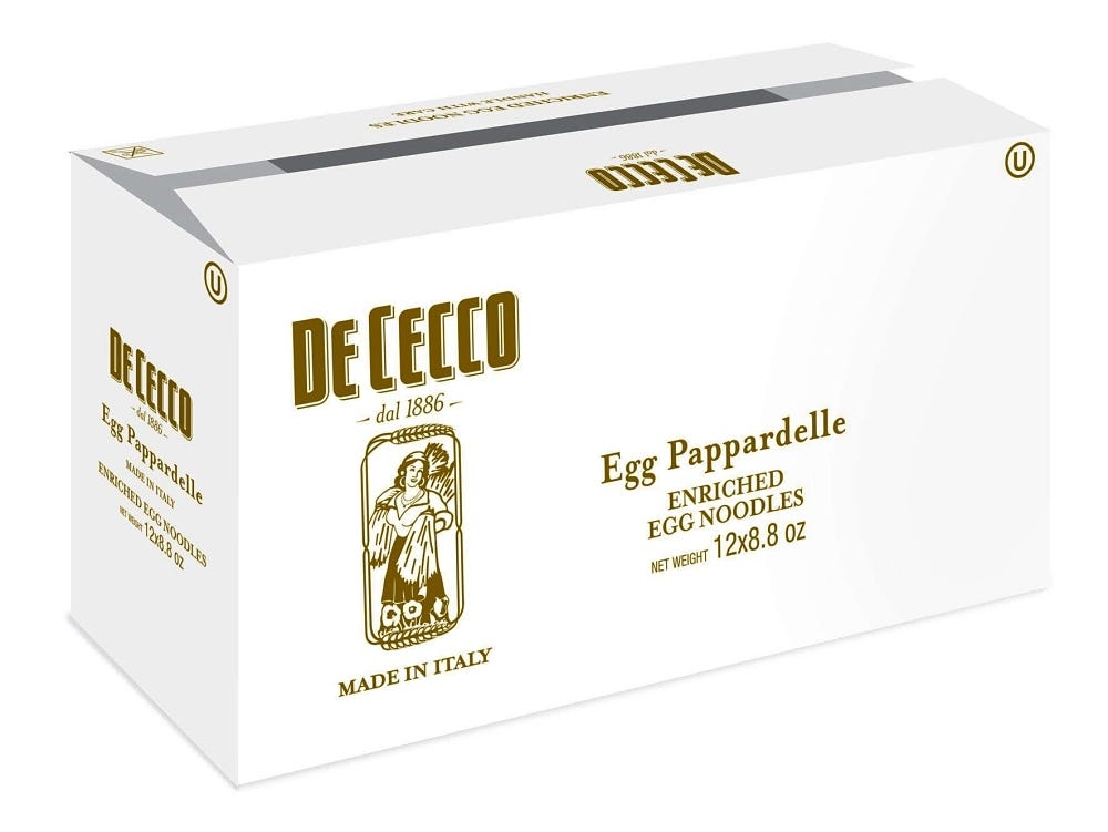 De Cecco Pappardelle Pasta