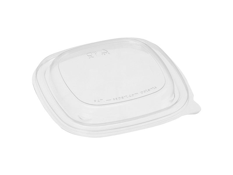 Clear Square PET Lid For 12oz/16oz Sqaure Bowl