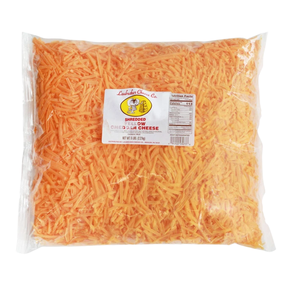 Shredded Sharp Yellow Cheddar Cheese