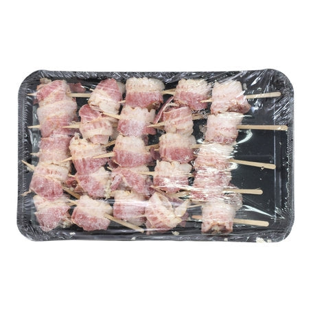 Bacon Wrapped Scallop on Wooden Pick