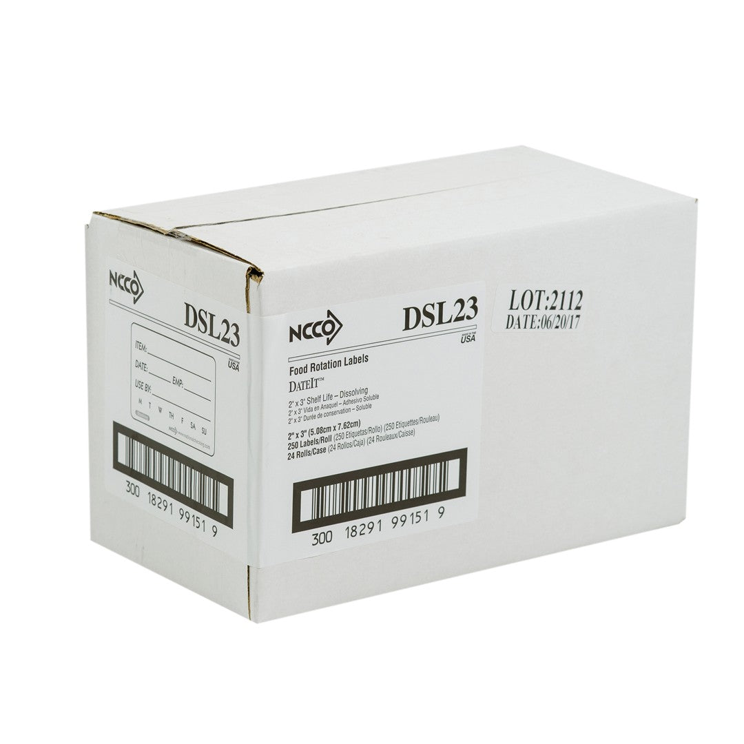 Life/Rota Dissolveable Shelf Labels