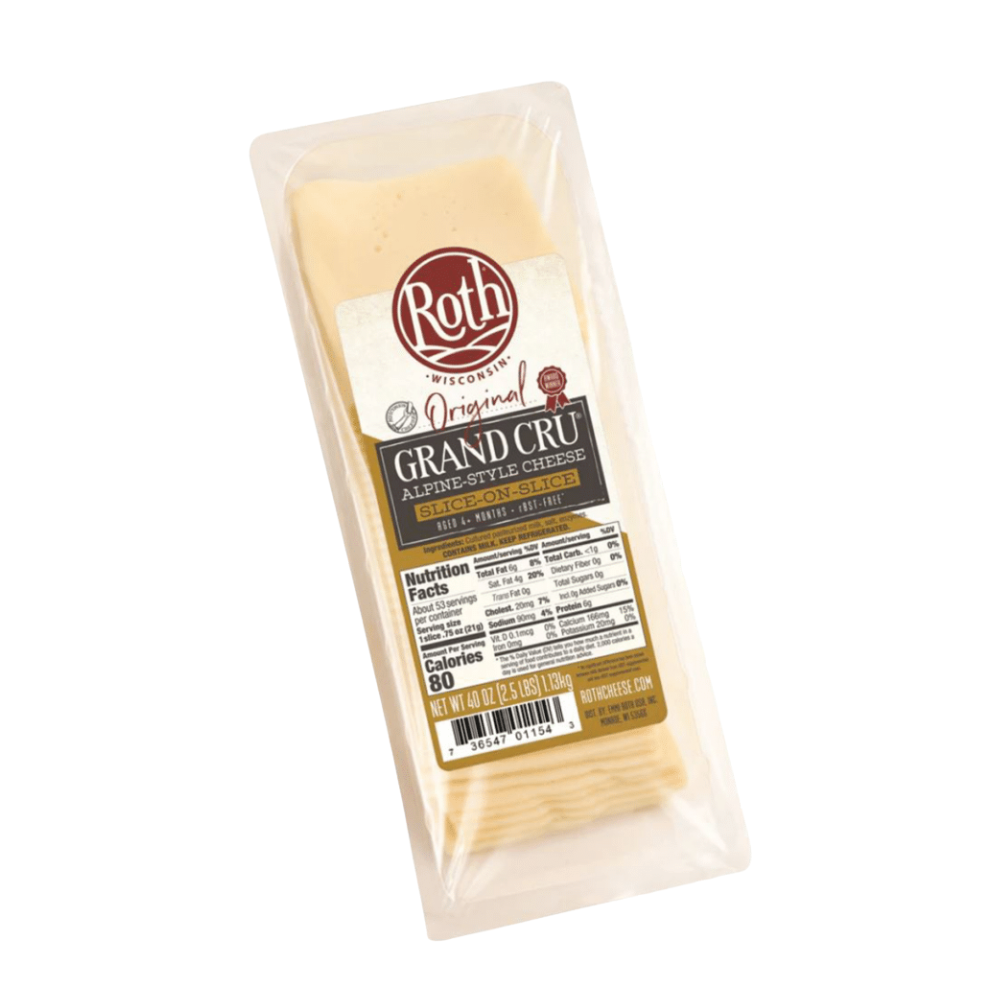 Sliced Gruyere Cheese
