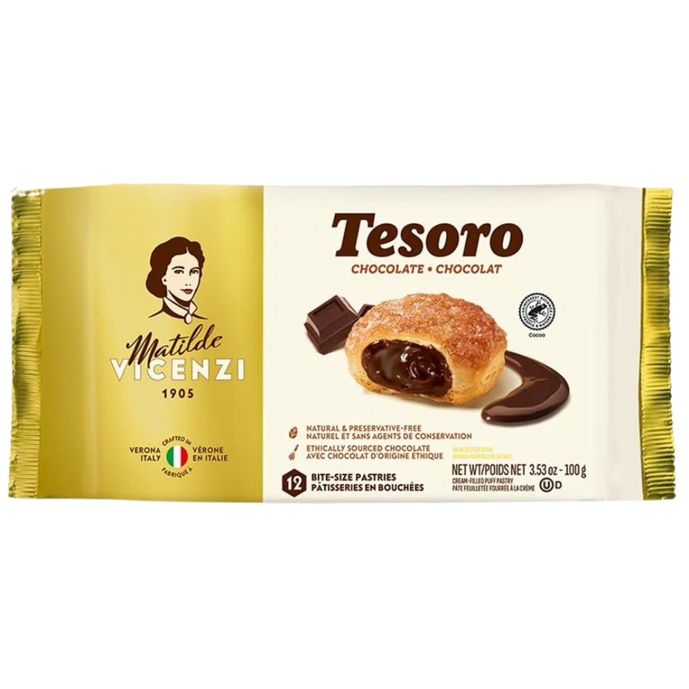 Tesoro Chocoalte Puff Pastry Cookie