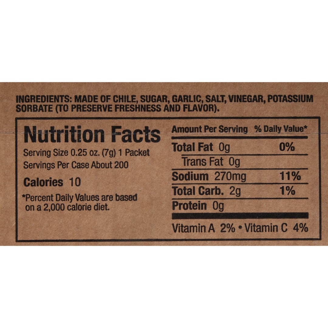 Sriracha Sauce Packet