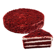 10in 12 Slice Red Velvet Cake