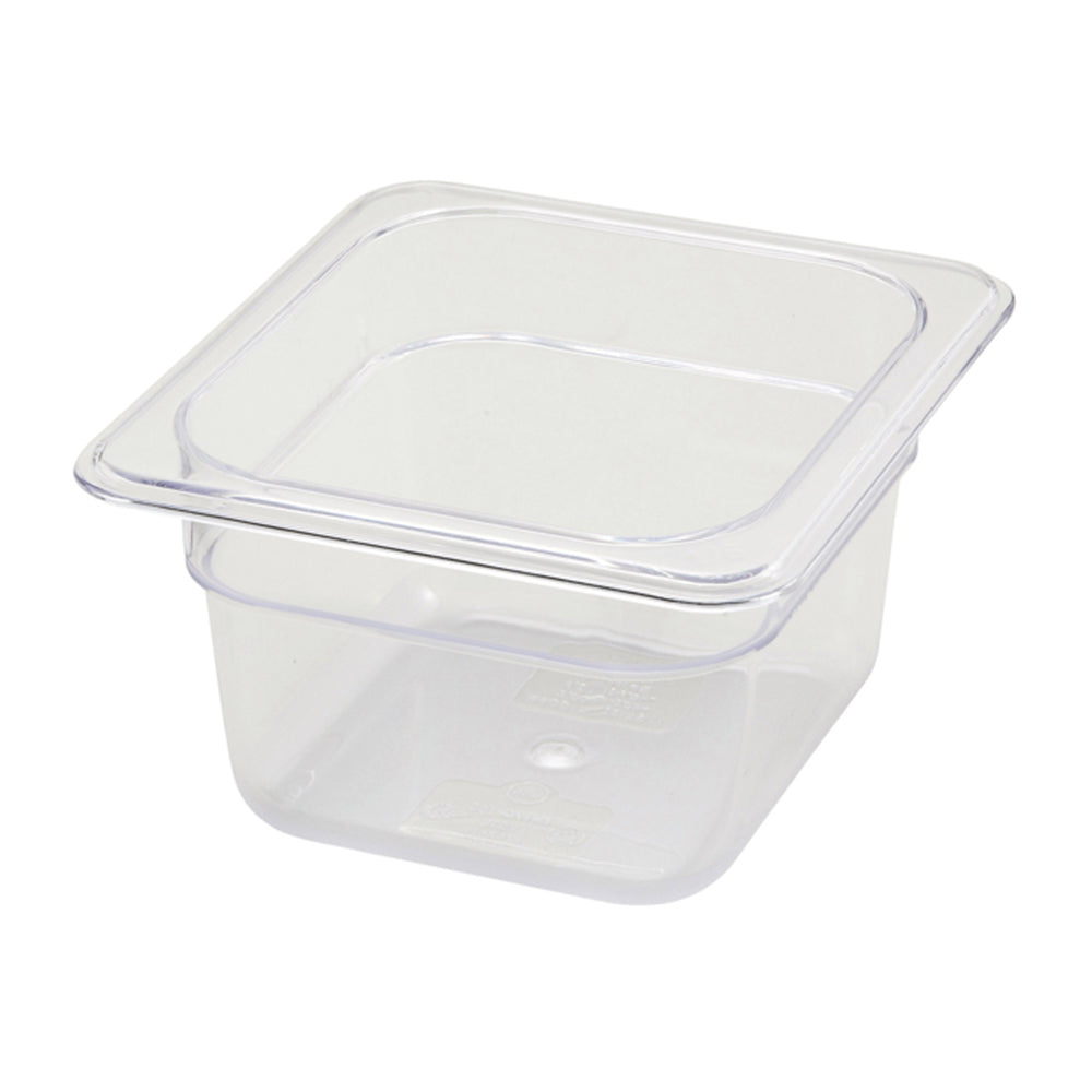 1/6 Sized Food Pan 4 Inch Deep