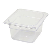 1/6 Sized Food Pan 4 Inch Deep