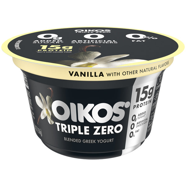 Triple Zero Nonfat Vanilla Blended Greek Yogurt