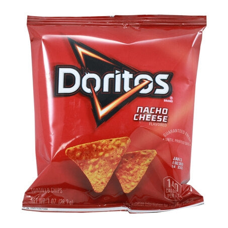 * Nacho Cheese Flavored Doritos
