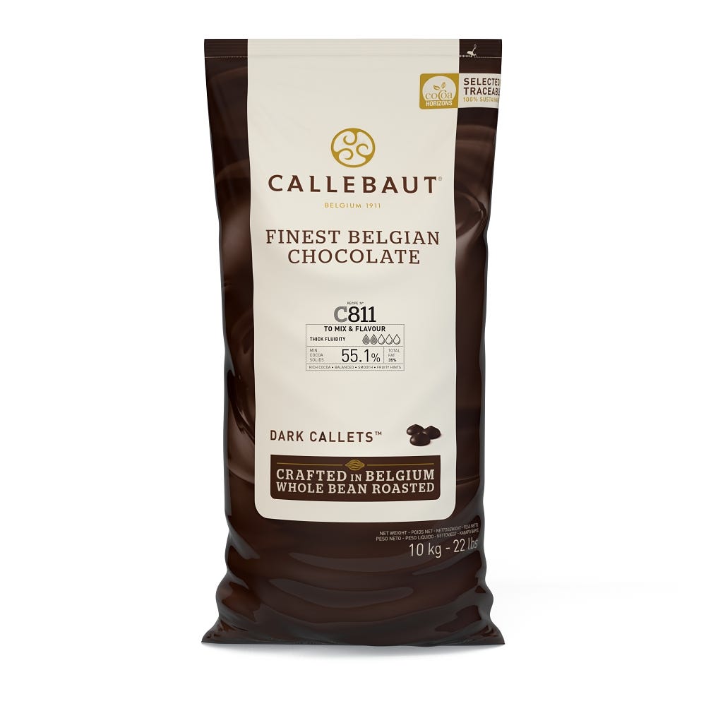 55.1% Dark Chocolate Callets C811