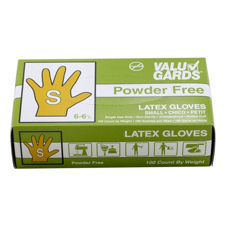 Gloves Latex Small Powder Free