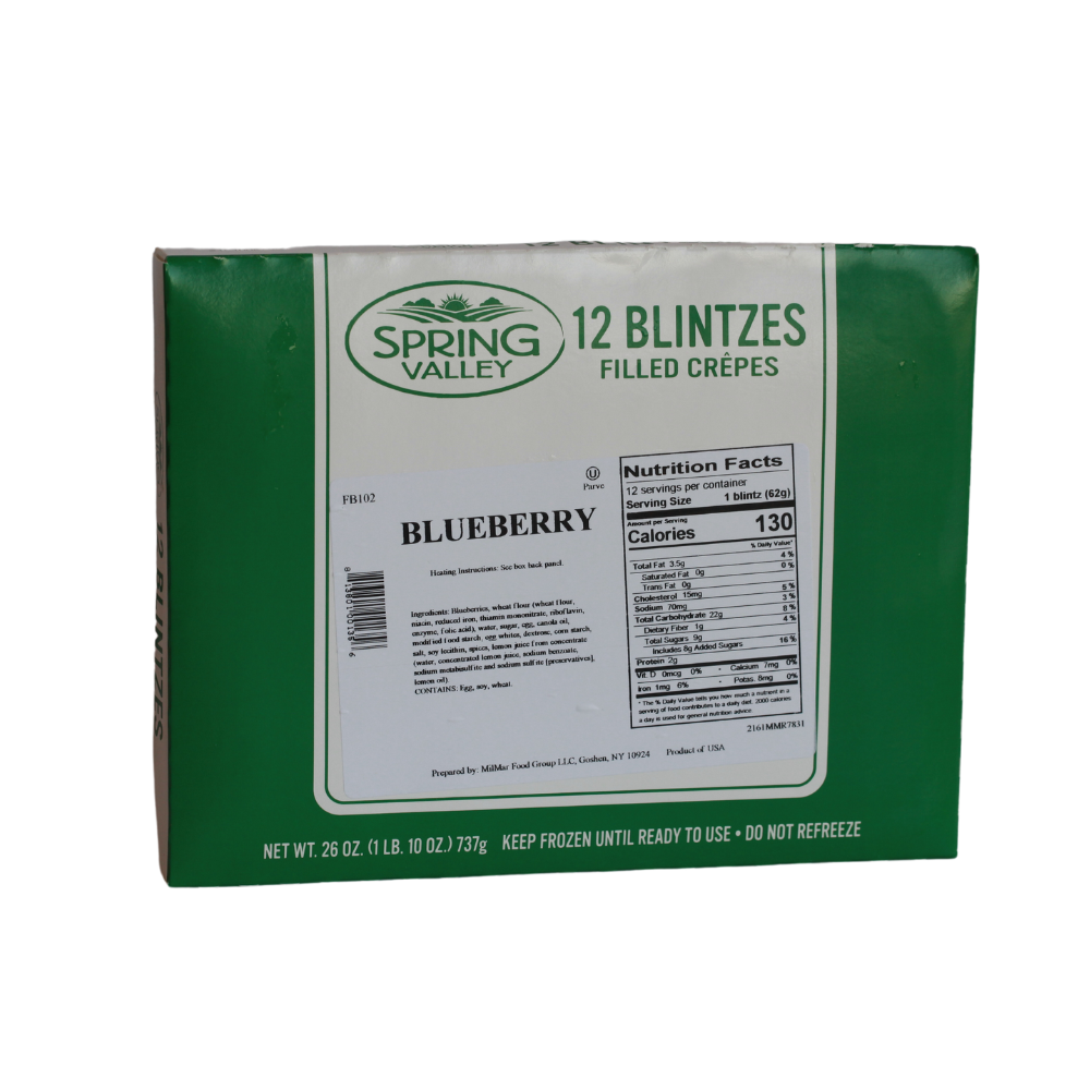 Blueberry Blintz 2.25oz