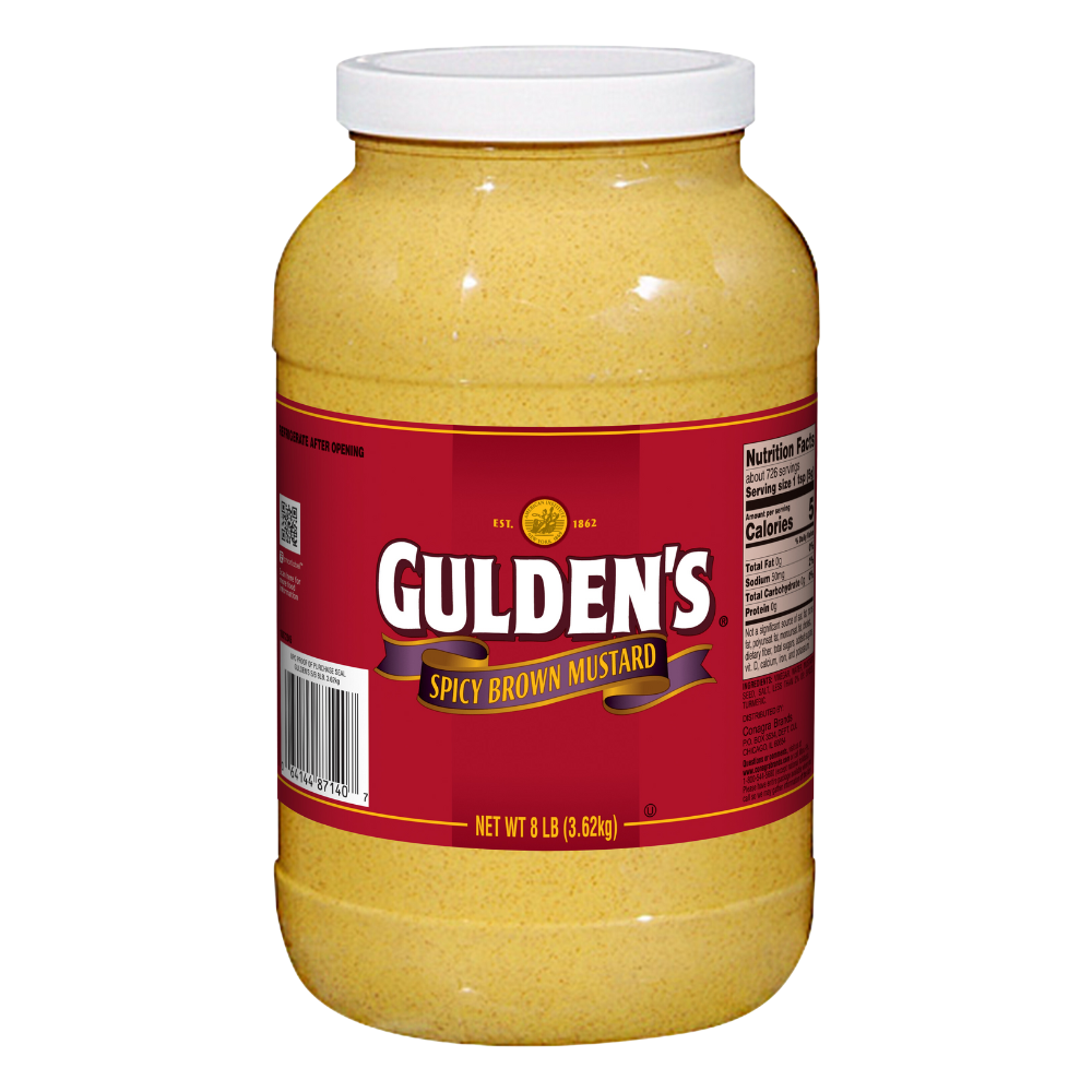 * Spicy Brown Mustard