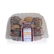 Raspberry Sandwich Cookie with Sprinkles