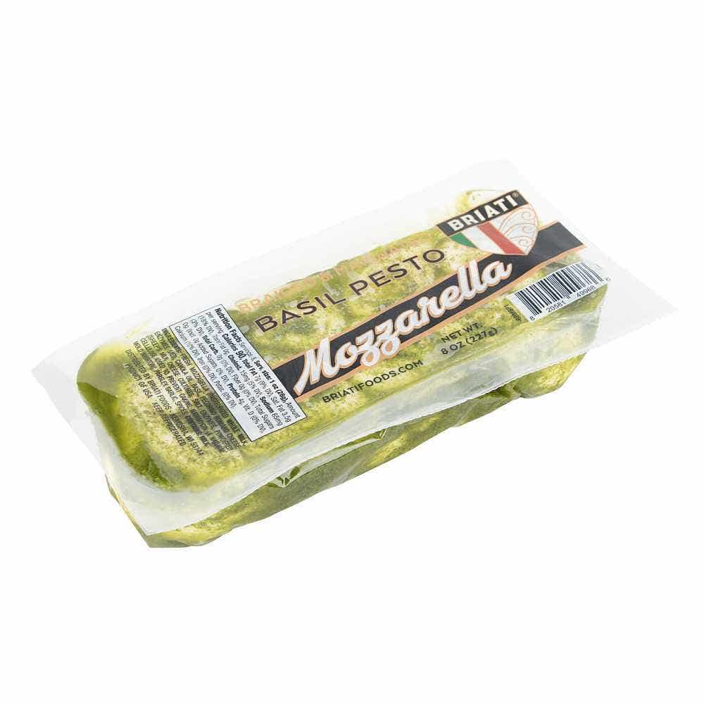 Pesto Fresh Mozzarella Braided