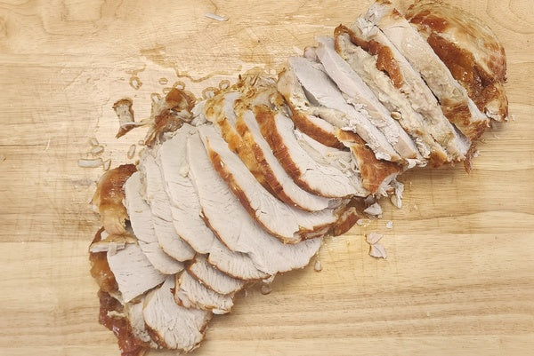 * Netted Raw Boneless Turkey Breast