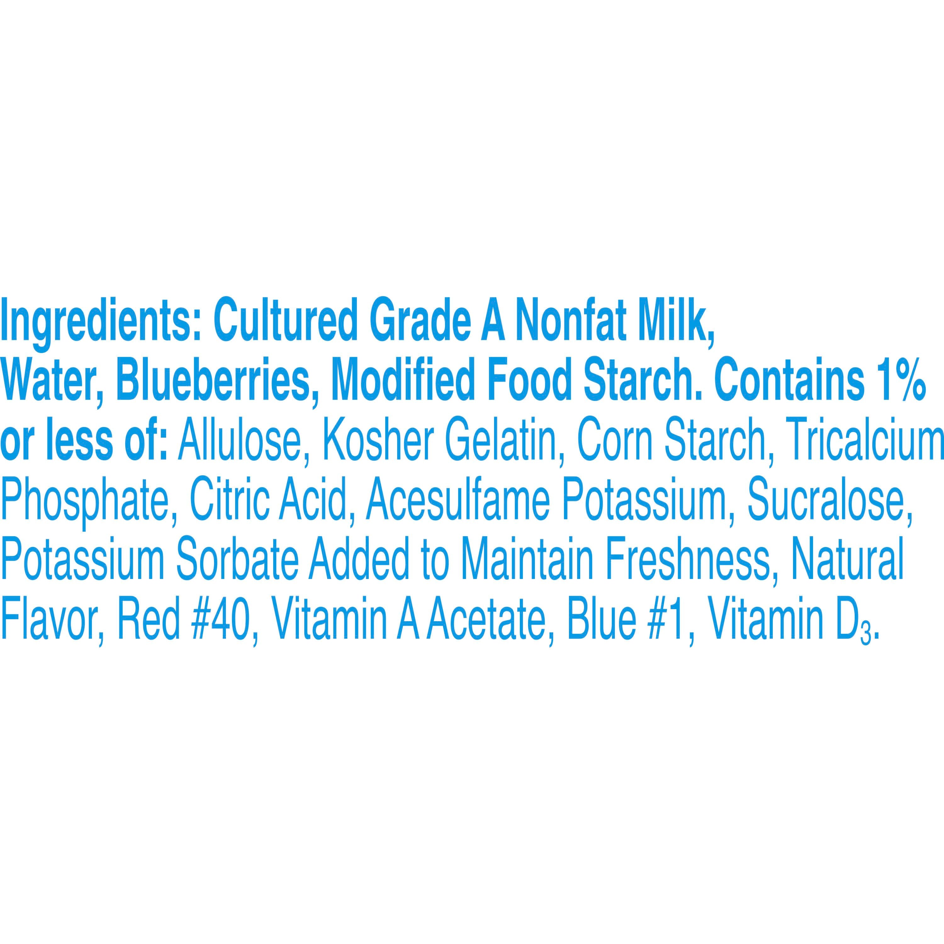 Light Blueberry Yogurt