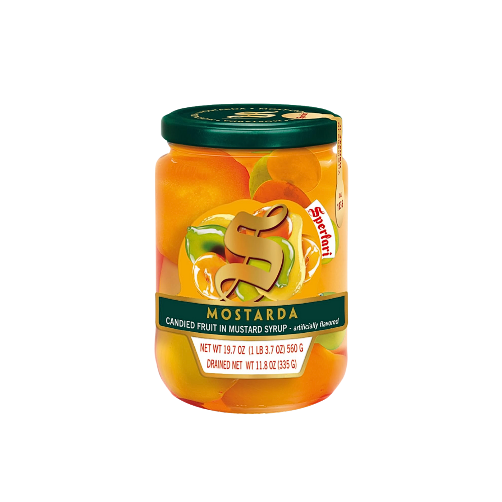 Candied Mustarda Fruit in Jars