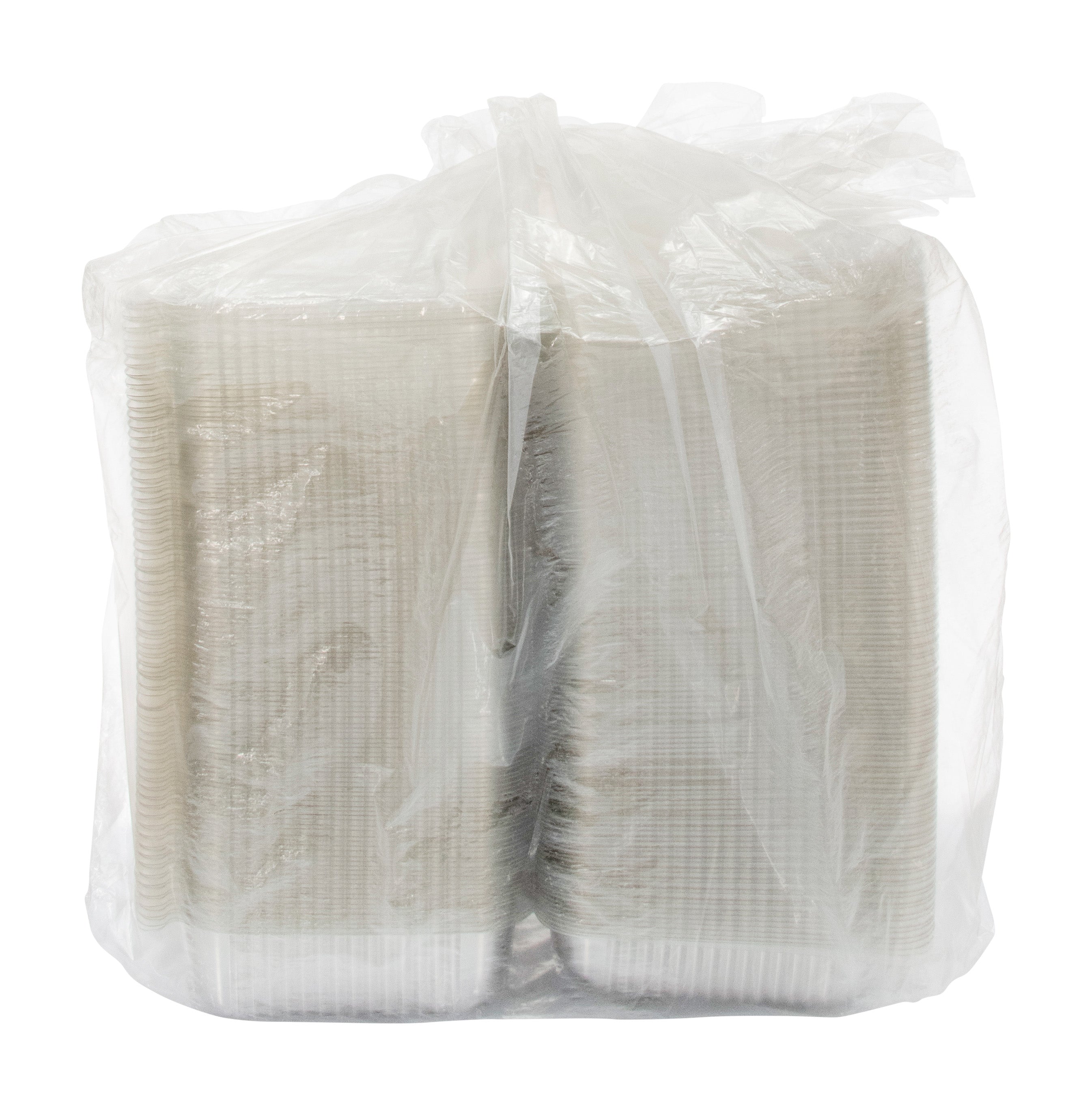 9X6X3 Hinged Plastic Container
