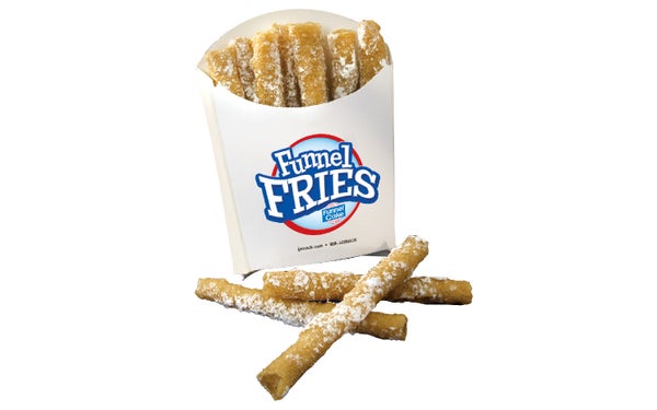 * 4 Inch Funnel Cake Fries