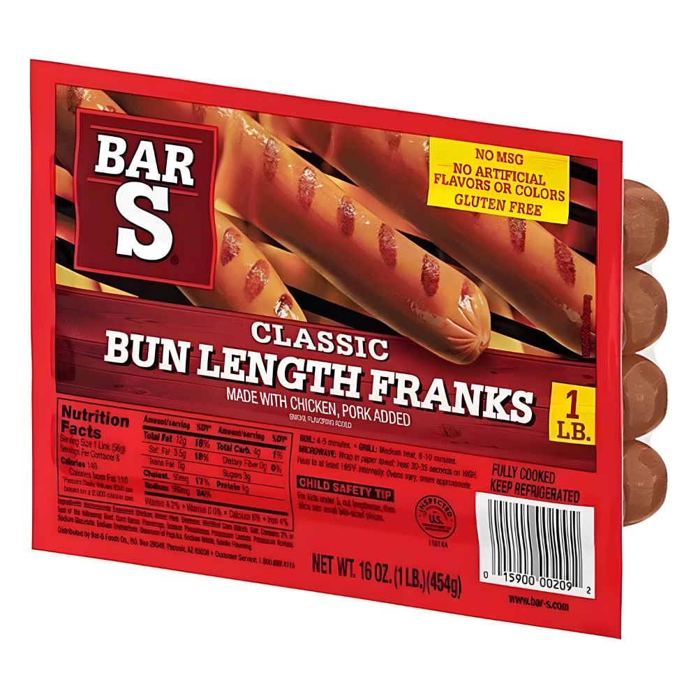Classic Jumbo Franks 8:1