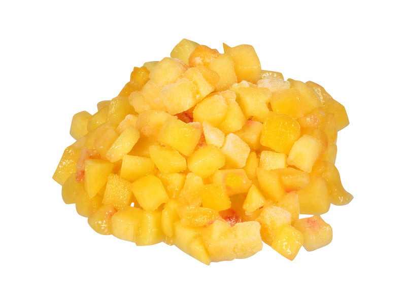 3/8 Inch Diced Peach IQF