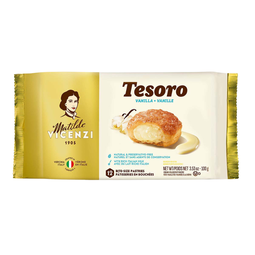 Tesoro Vanilla Puff Pastry Cookie