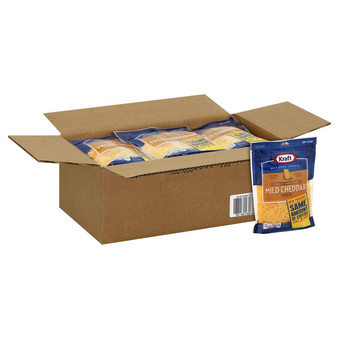 Finely Shredded Mild Cheddar Cheese
