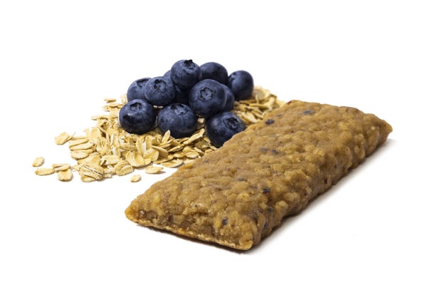 Whole Grain Blueberry Soft Oatmeal Bars