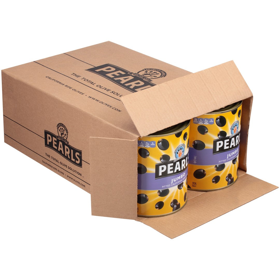Jumbo Pitted Black California Olives