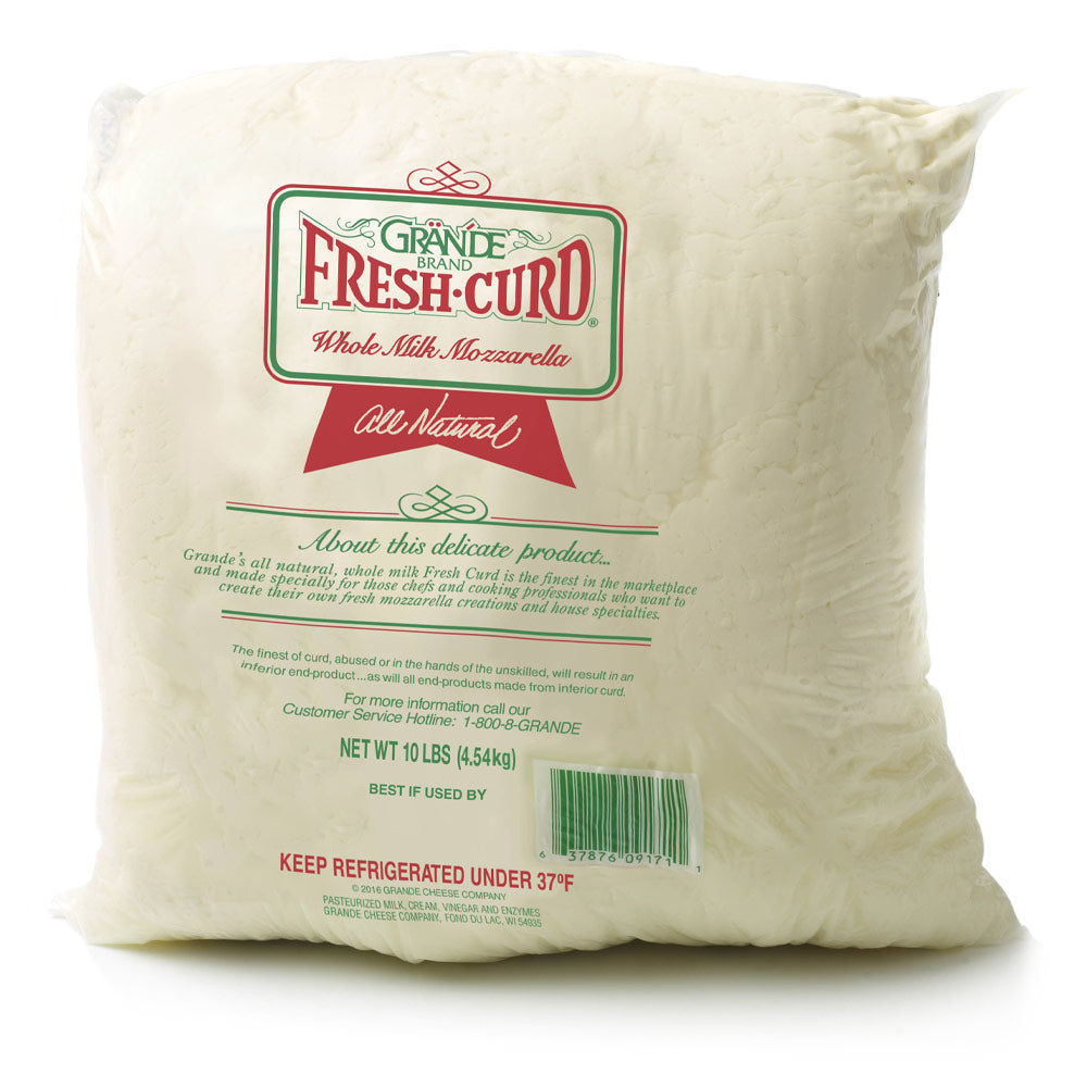 Fresh Mozzarella Cheese Curd