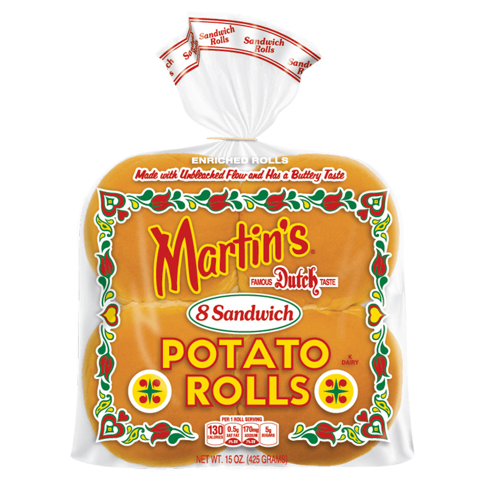 Potato Sandwich Roll 3.5 Inch Sliced