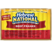 * Skinless Kosher Hot Dog 6 Inch 6:1