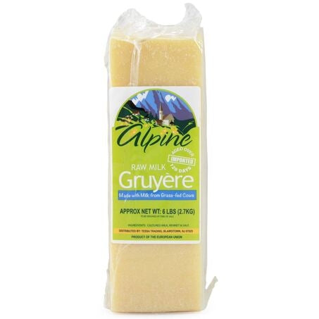 Raw Milk Gruyere Cheese