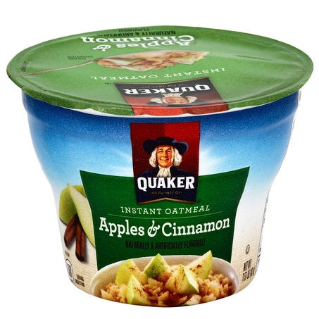 * Instant Oatmeal Apples & Cinnamon