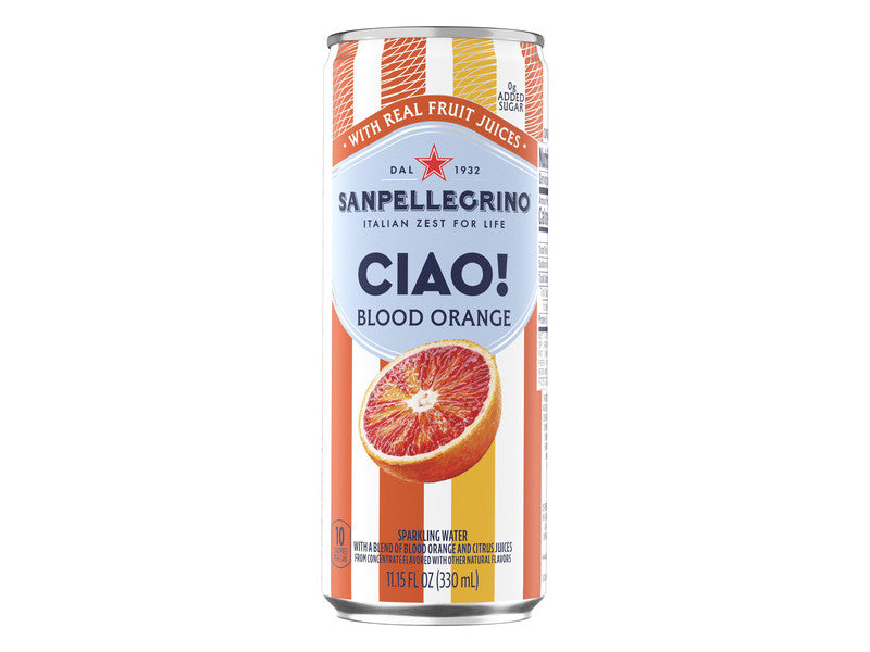 Sparkling Blood Orange Beverage