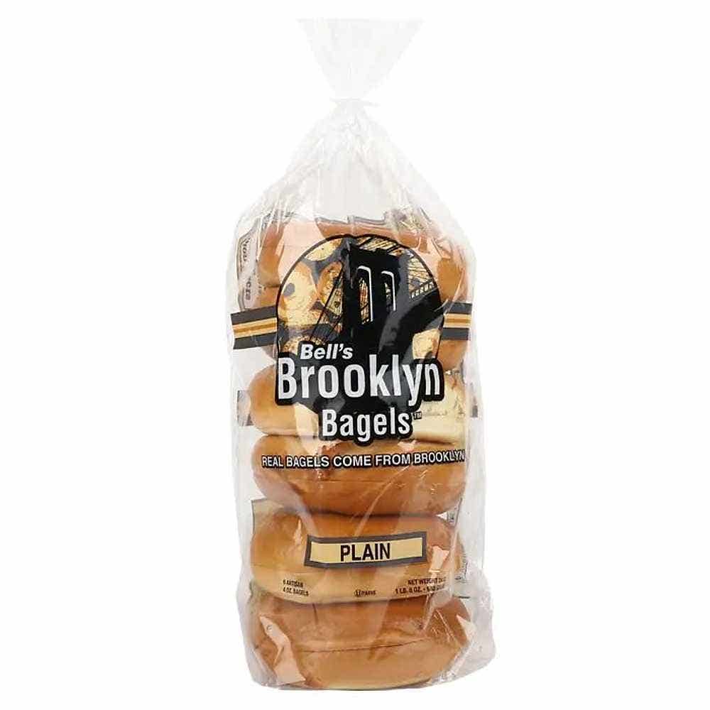 Plain Bagel Sliced 4 oz