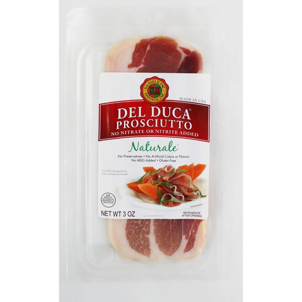 Prosciutto Sliced Natural