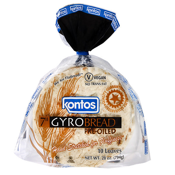 7in Pocketless Gyro Bread