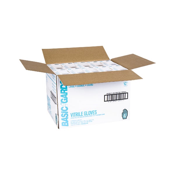 * Large Blue Vitrile Gloves