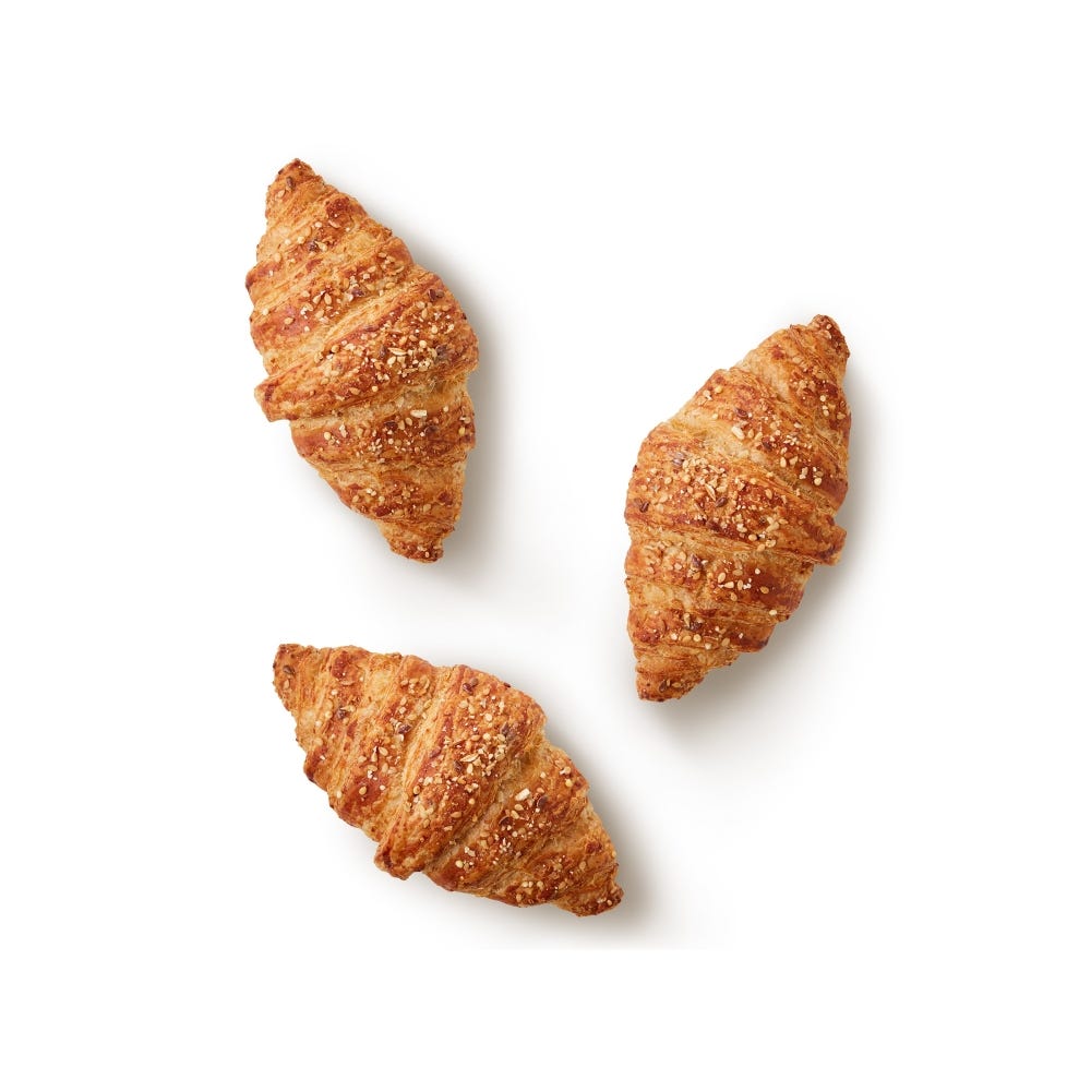 Multigrain Croissant Straight Mini RTB
