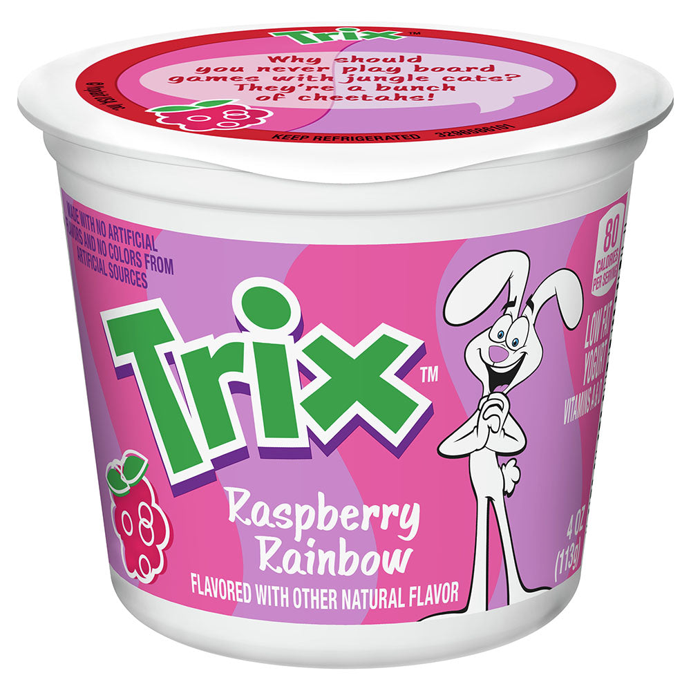 Trix Raspberry Rainbow Yogurt Single Serve