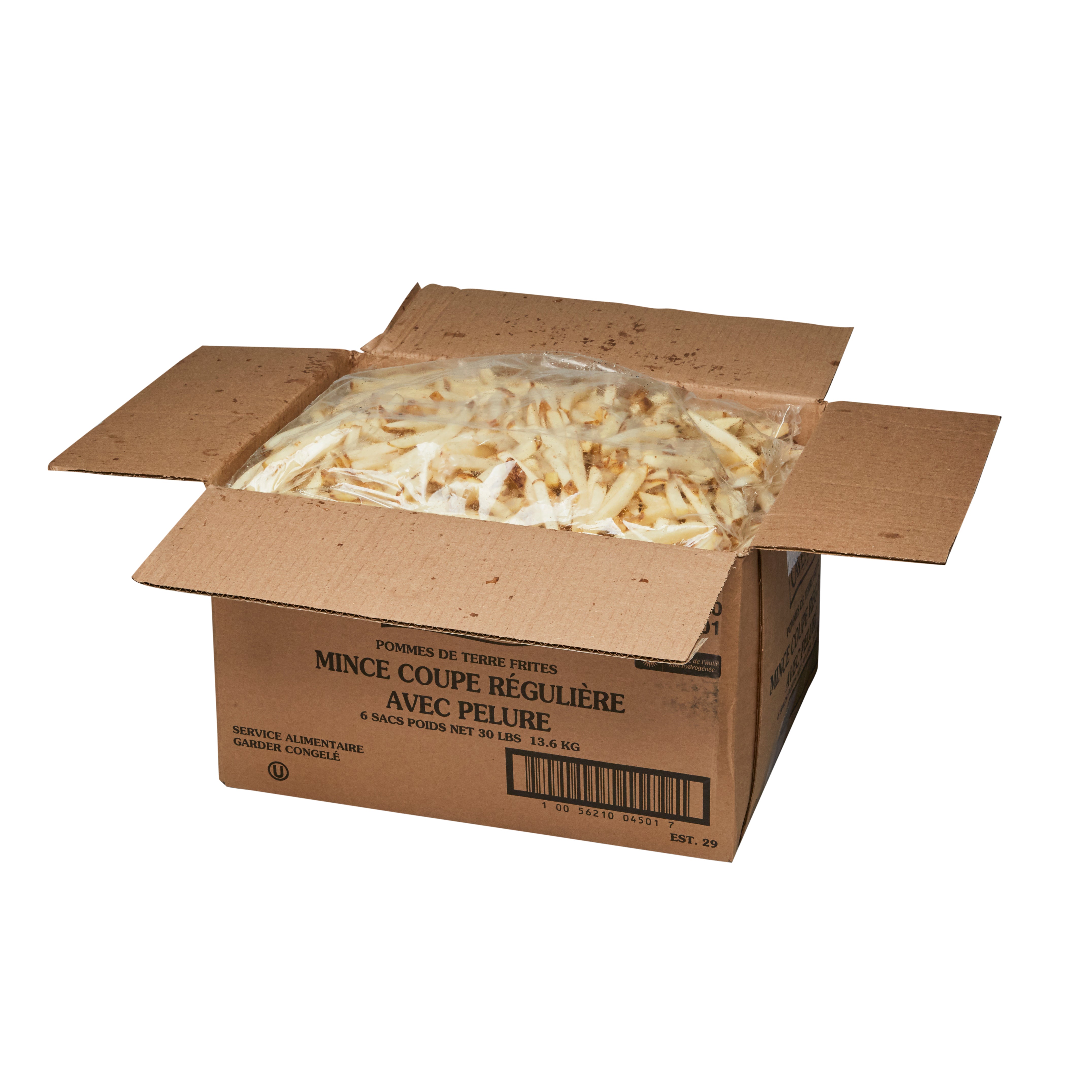 5/16 Inch Skin-On Thin Cut Fries
