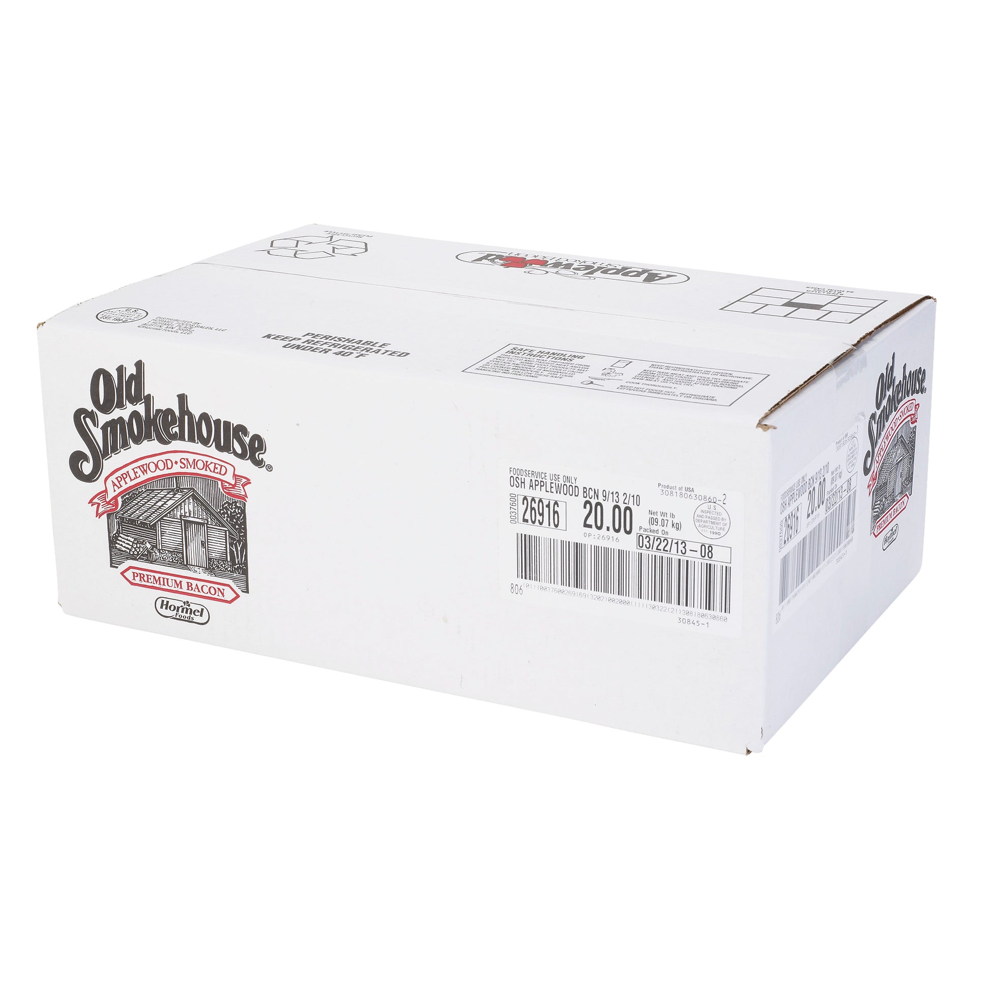 Smoked Applewood Thick Cut Bacon