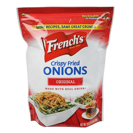 * Crispy Fried Onions