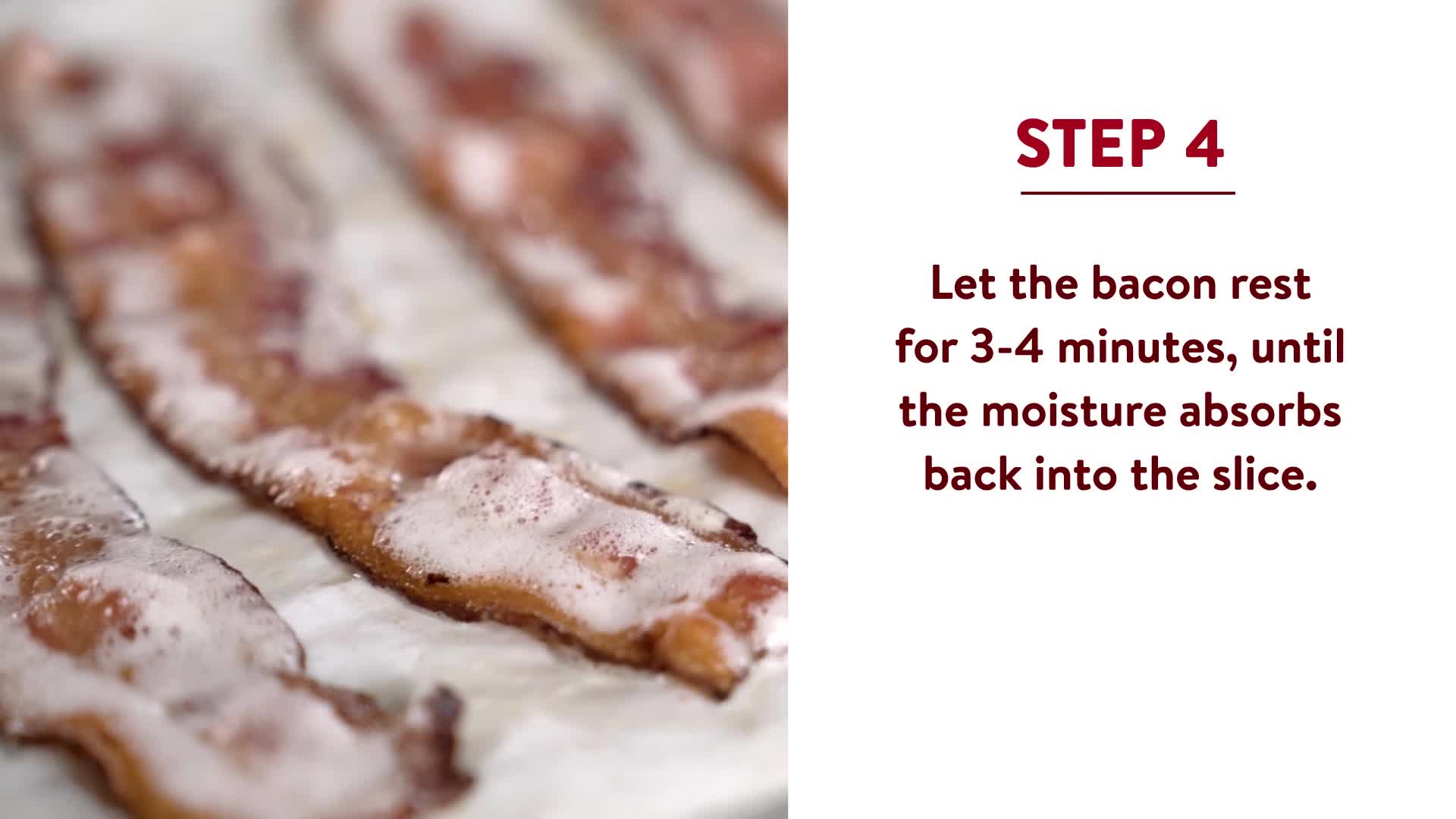 * Precooked Bacon 18-22